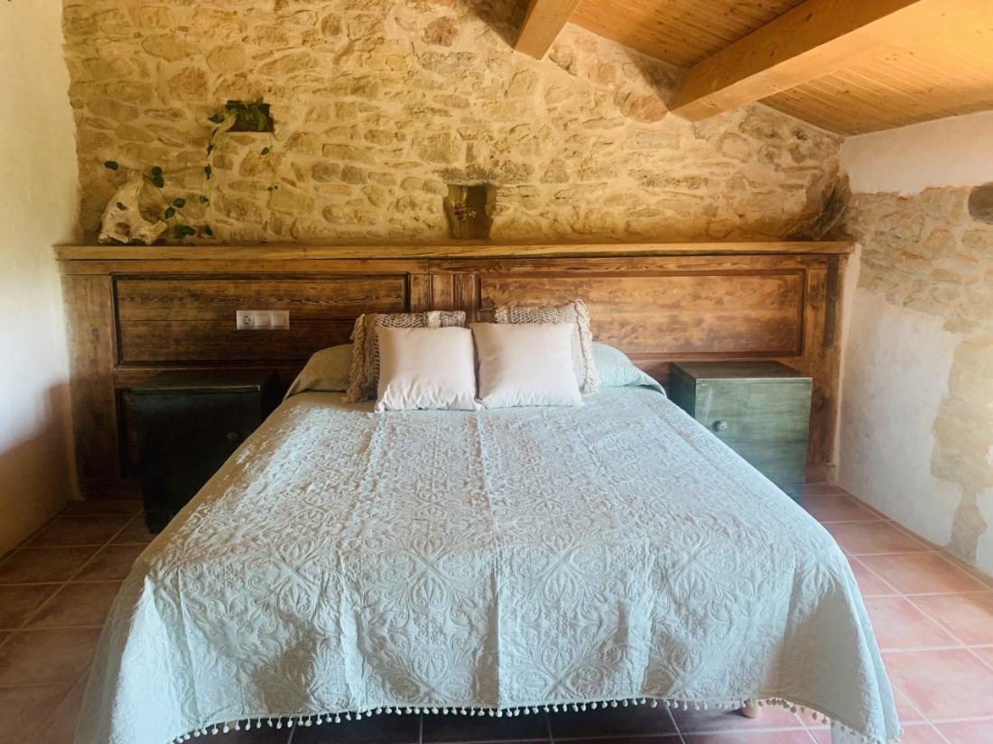 Habitació Riu Fred de la casa rural Angrill (foto 2 de 7)